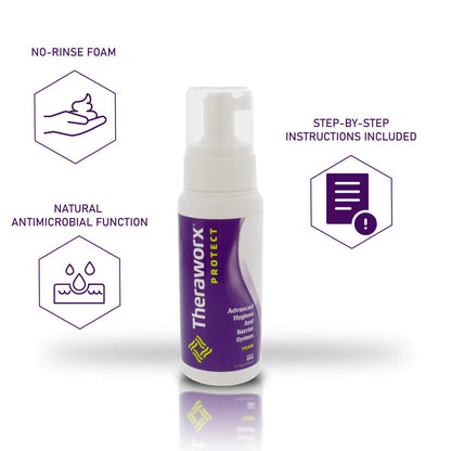 THERAWORX PROTECT Advanced Hygiene Foam — Barrier System, 7.1 fl oz