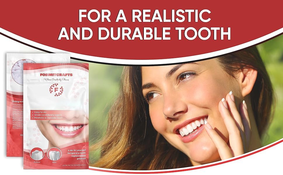 Thermoplastic Beads for Teeth Repair (105g) – Moldable Dental Beads for Cracked Teeth