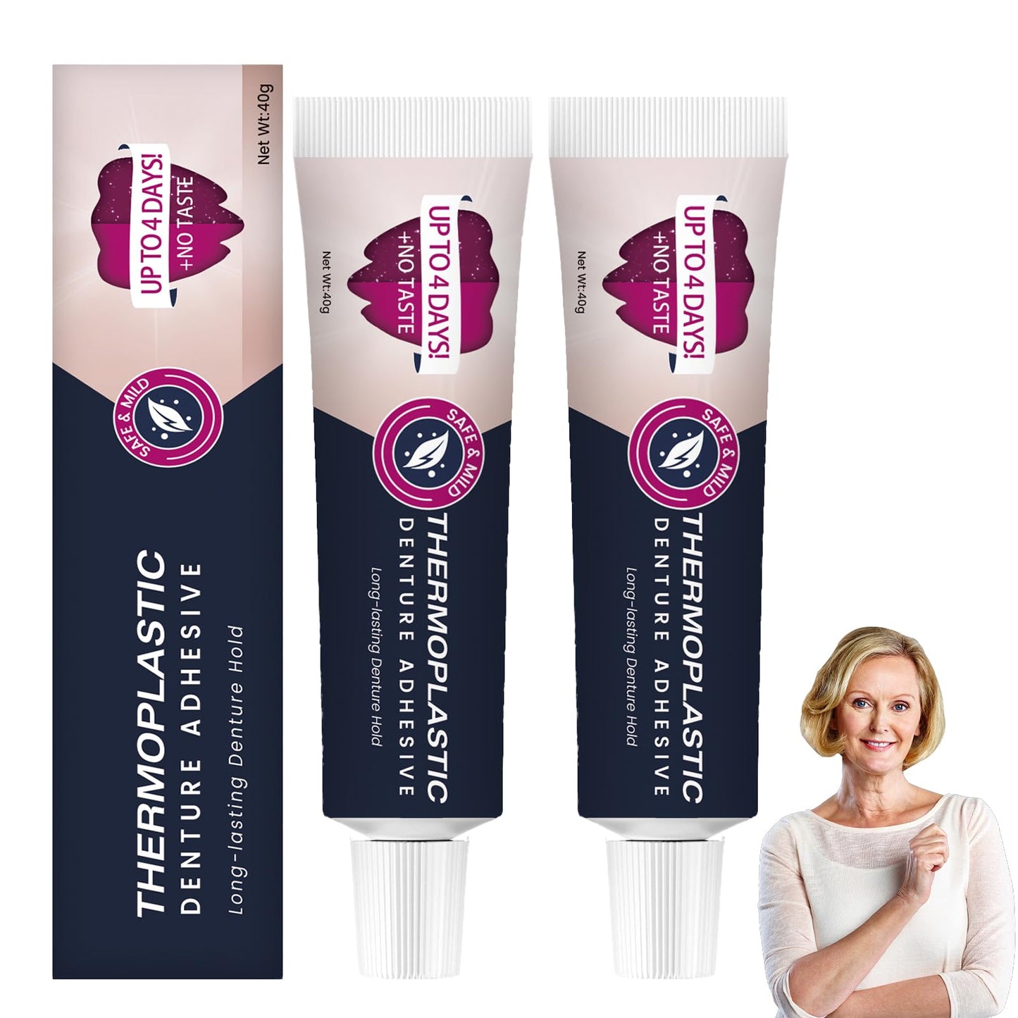 Thermoplastic Denture Adhesive | Ultra Max Hold (2pcs)