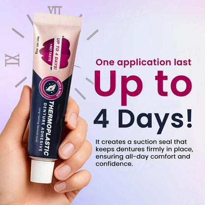 Thermoplastic Denture Adhesive - Lasts Up to 4 Days | Give a Brush (2)