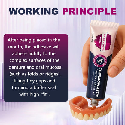 Thermoplastic Denture Adhesive | Ultra Max Hold (2pcs)