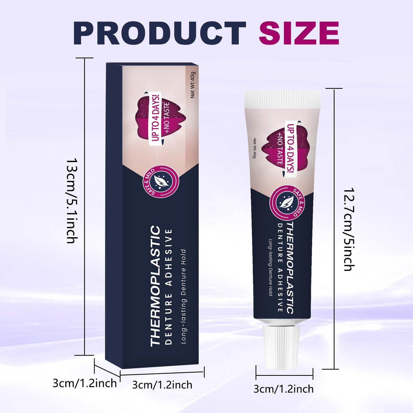 Thermoplastic Denture Adhesive | Ultra Max Hold (2pcs)