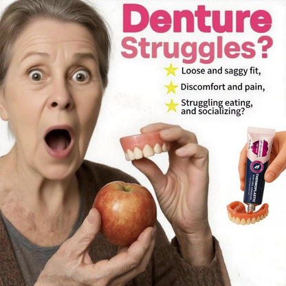 Thermoplastic Denture Adhesive - Lasts Up To 4 Days | Secure & Comfortable