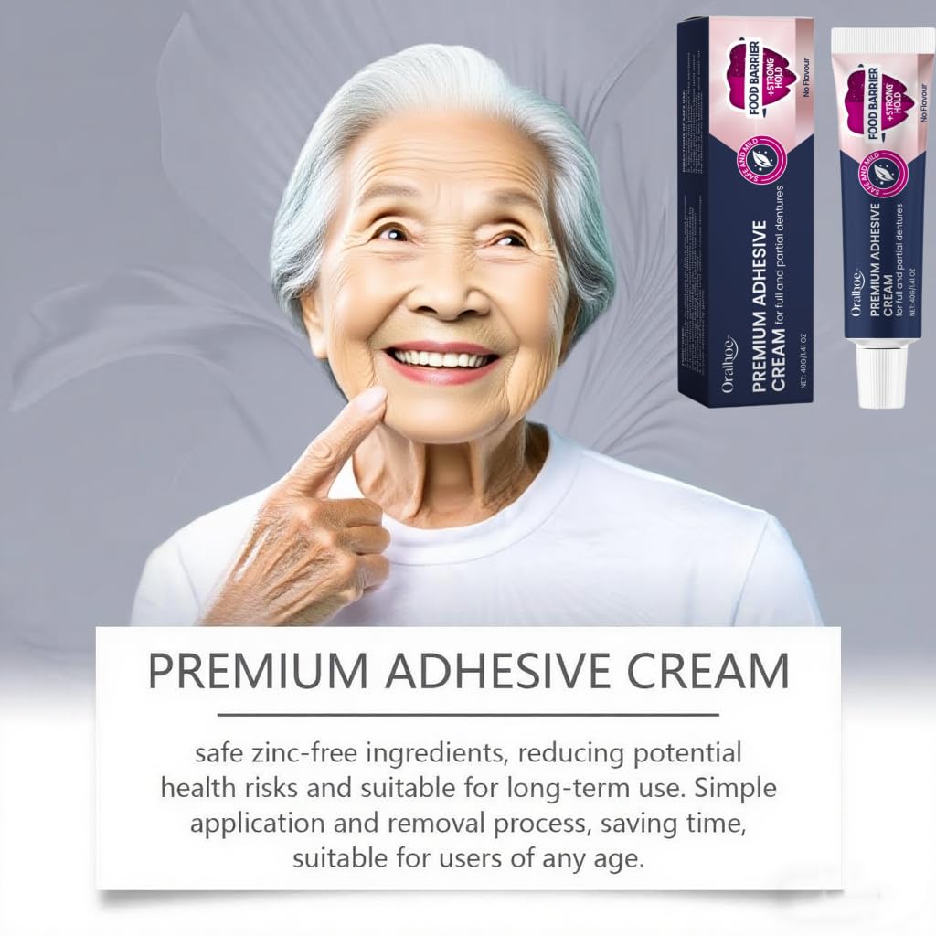 Thermoplastic Denture Adhesive - Lasts Up To 4 Days | Secure & Comfortable