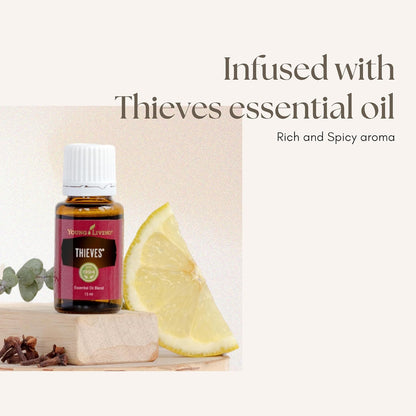 Young Living Thieves Hard Lozenges – 3-Pack, 30 Count, Sugar-Free