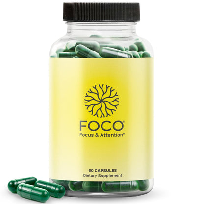 Think FOCO Capsules - Natural Focus for Teens & Adults | Brain Nootropic