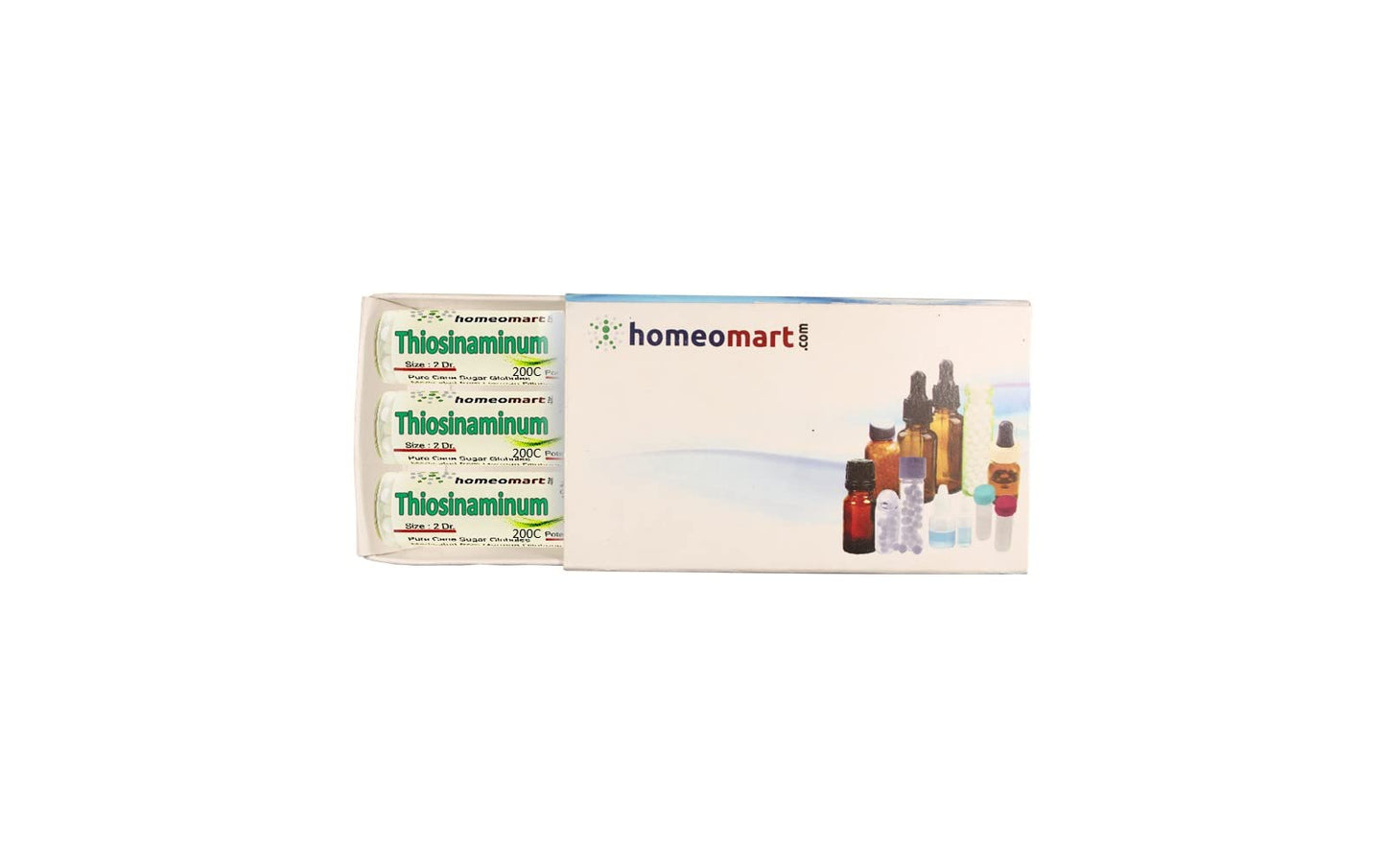 Thiosinaminum Homeopathy Pellets 200C (Pack of 3) | HomeoMart