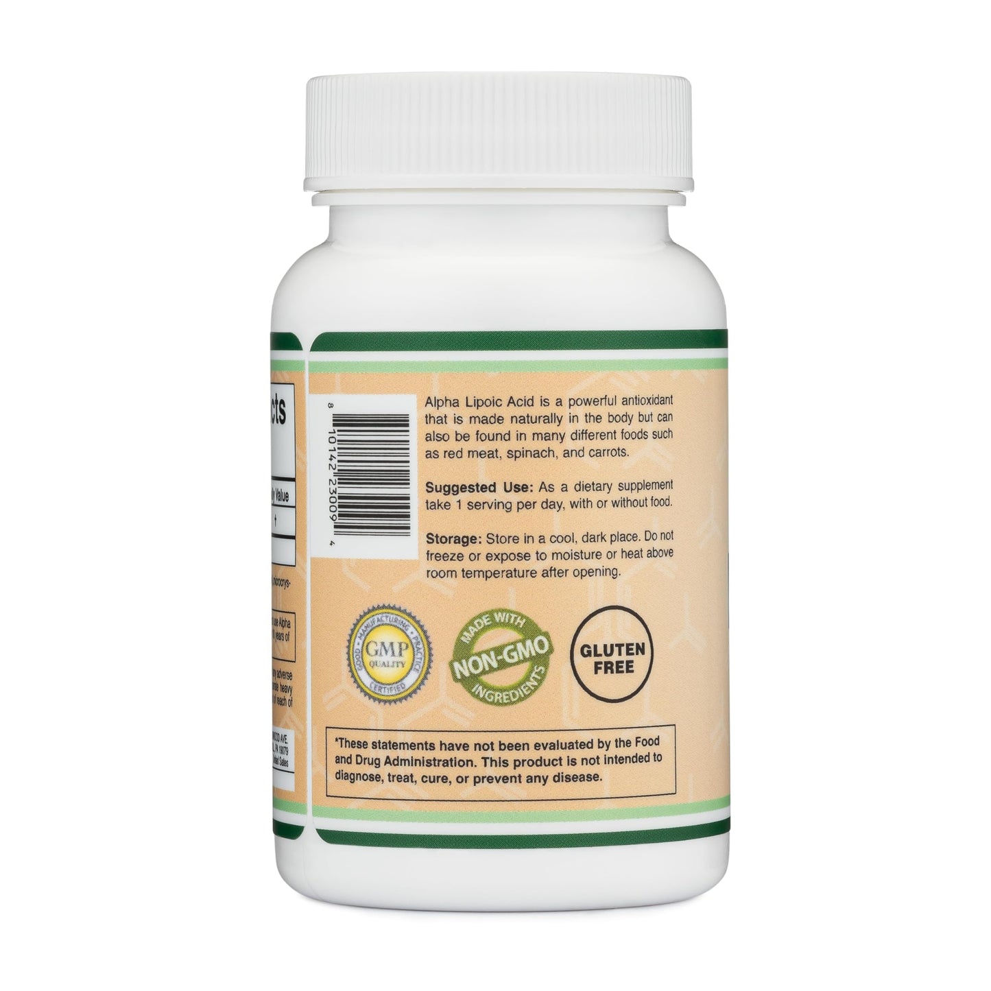 Alpha Lipoic Acid 600mg (60 Caps) – Neuropathy & Cardiovascular Health | Double Wood