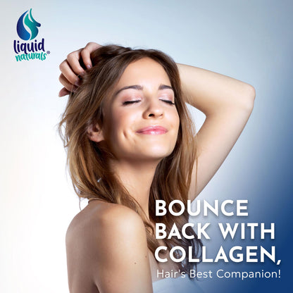 Liquid Collagen & Biotin for Hair, Skin & Nails – Vanilla, 2 Fl Oz