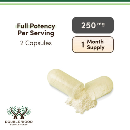 Lactoferrin 250mg – Bioferrin Lactoferrin (60 Caps) for Iron Support & Immune Health | Double Wood
