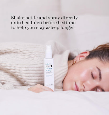 This Works Sleep Plus Pillow Spray 50 ml - Lavender, Camomile & Vetivert | Restful Sleep Aid