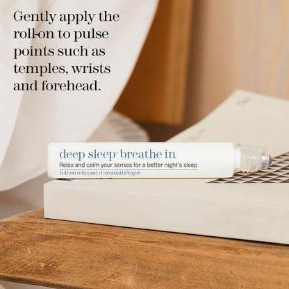 THISWORKS Deep Sleep Breathe In Roll-On – Natural Sleep Aid, 8 ml