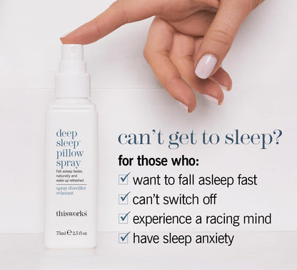 thisworks Deep Sleep Pillow Spray: Natural Sleep 75ml (2.5 fl oz)