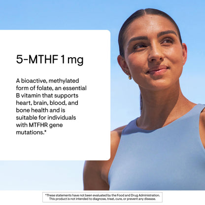 THORNE 5-MTHF Methylfolate (1mg) – 60 Servings