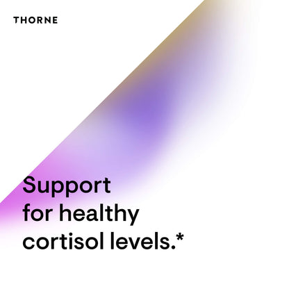 THORNE Adrenal Cortex - Cortisol Support Supplement for Stress Management & Adrenal Health | 60 Capsules