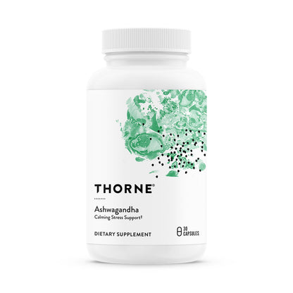 THORNE Ashwagandha Shoden – Calming Stress Support for Women & Men | 30 Capsules