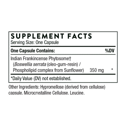 THORNE Boswellia Phytosome - Indian Frankincense (Boswellia Extract) Supplement - 60 Capsules BritishVita | Premium UK Vitamins & Wellness Supplements