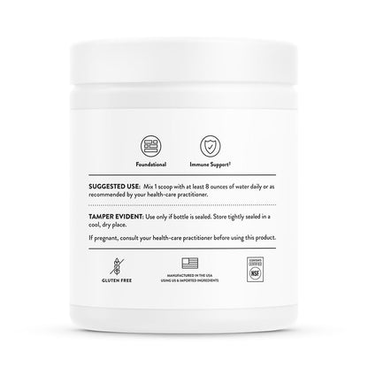 THORNE Buffered C Powder with Calcium, Magnesium & Potassium | Immune Support, Collagen Formation & Antioxidant Protection - 8.32 Oz