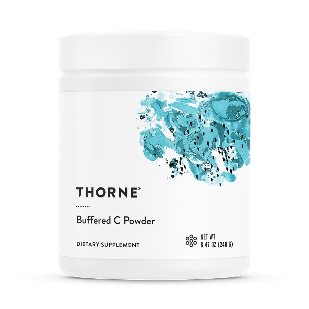 THORNE Buffered C Powder with Calcium, Magnesium & Potassium | Immune Support, Collagen Formation & Antioxidant Protection - 8.32 Oz