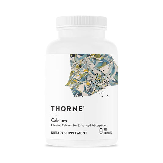 Thorne Calcium DimaCal - Chelated Calcium for Enhanced Absorption | 120 Capsules BritishVita | Premium UK Vitamins & Wellness Supplements