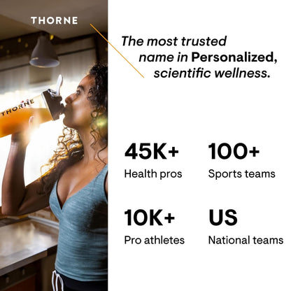 THORNE Curcumin Phytosome 1000 mg (Meriva) – Clinically Studied, High Absorption – 30 Servings