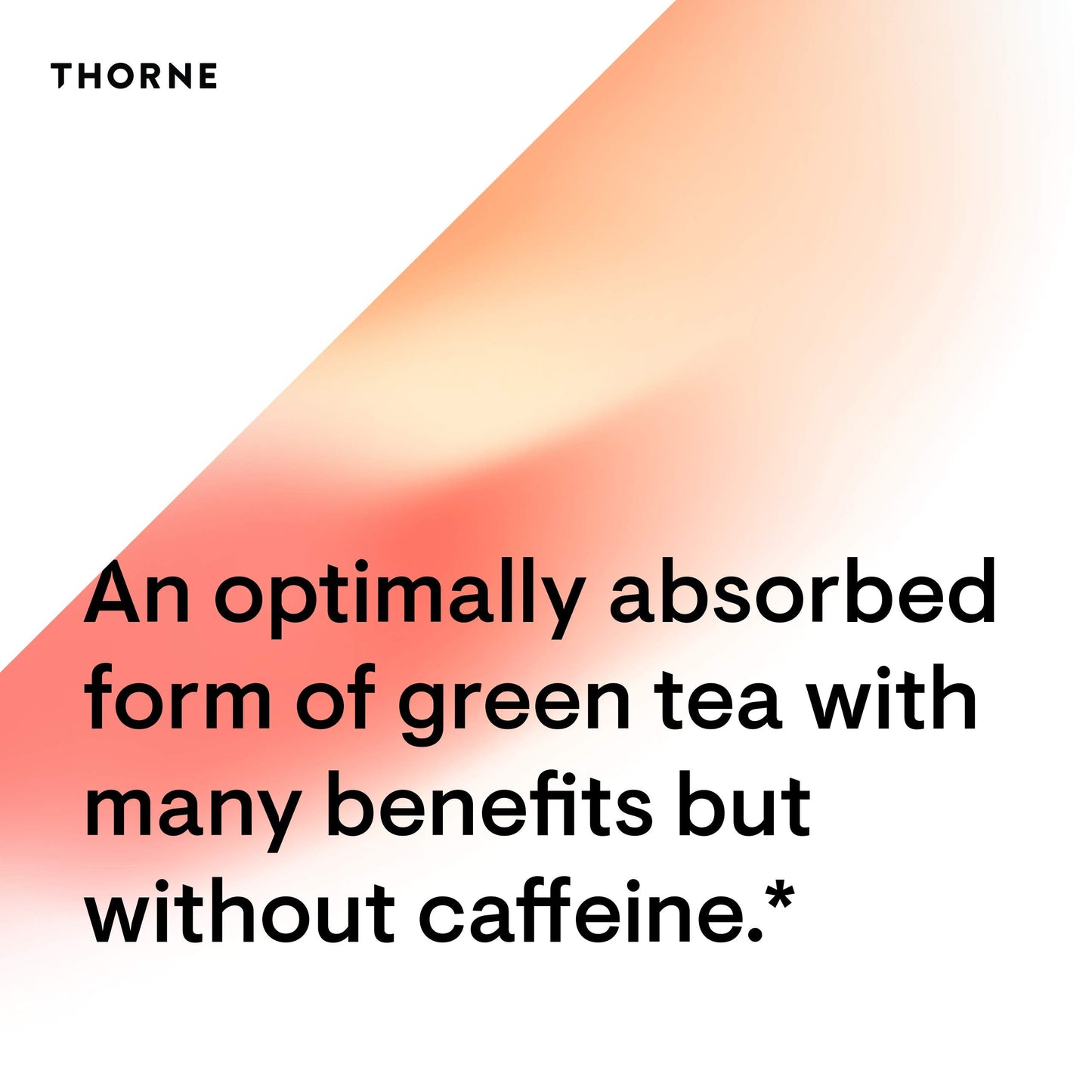 THORNE Green Tea Phytosome – Caffeine-Free Antioxidant, Liver Support, Metabolic Benefits • 60 Capsules