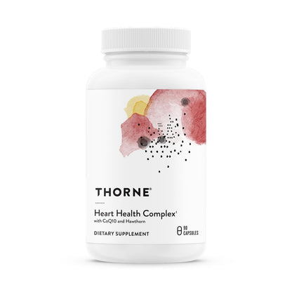 THORNE Heart Health Complex – CoQ10, Taurine & Hawthorn | 90 Capsules