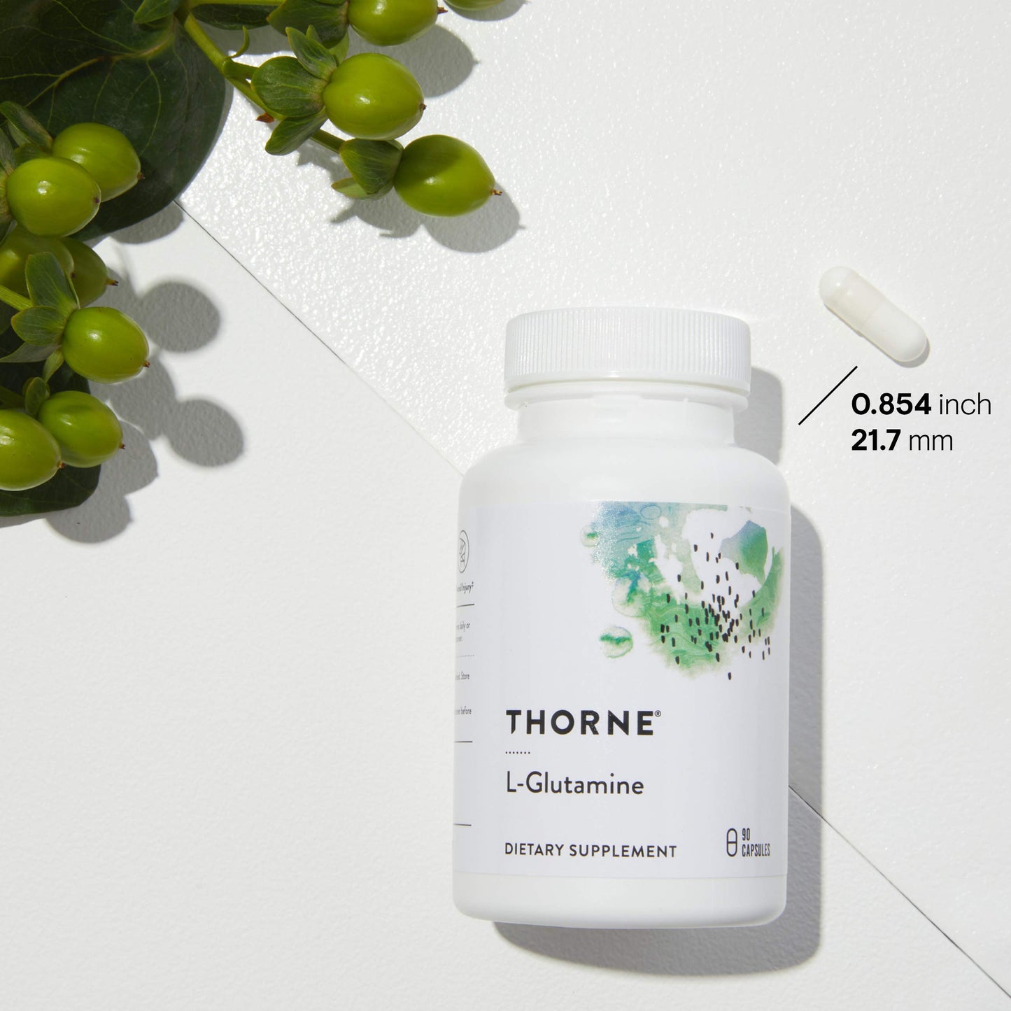 THORNE L-Glutamine - GI Health, Immune Support & Post-Exercise Repair - 90 Servings