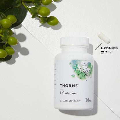 THORNE L-Glutamine - GI Health, Immune Support & Post-Exercise Repair - 90 Servings