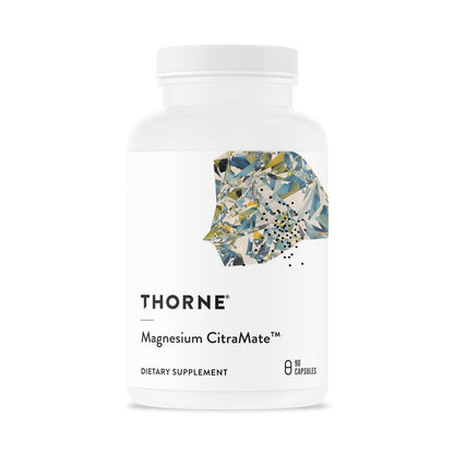 THORNE Magnesium CitraMate - Magnesium Citrate & Malate Supplement - 90 Servings