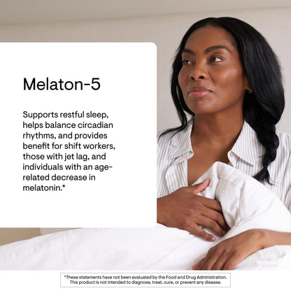 THORNE Melaton-5 5mg Melatonin | Restful Sleep & Circadian Support