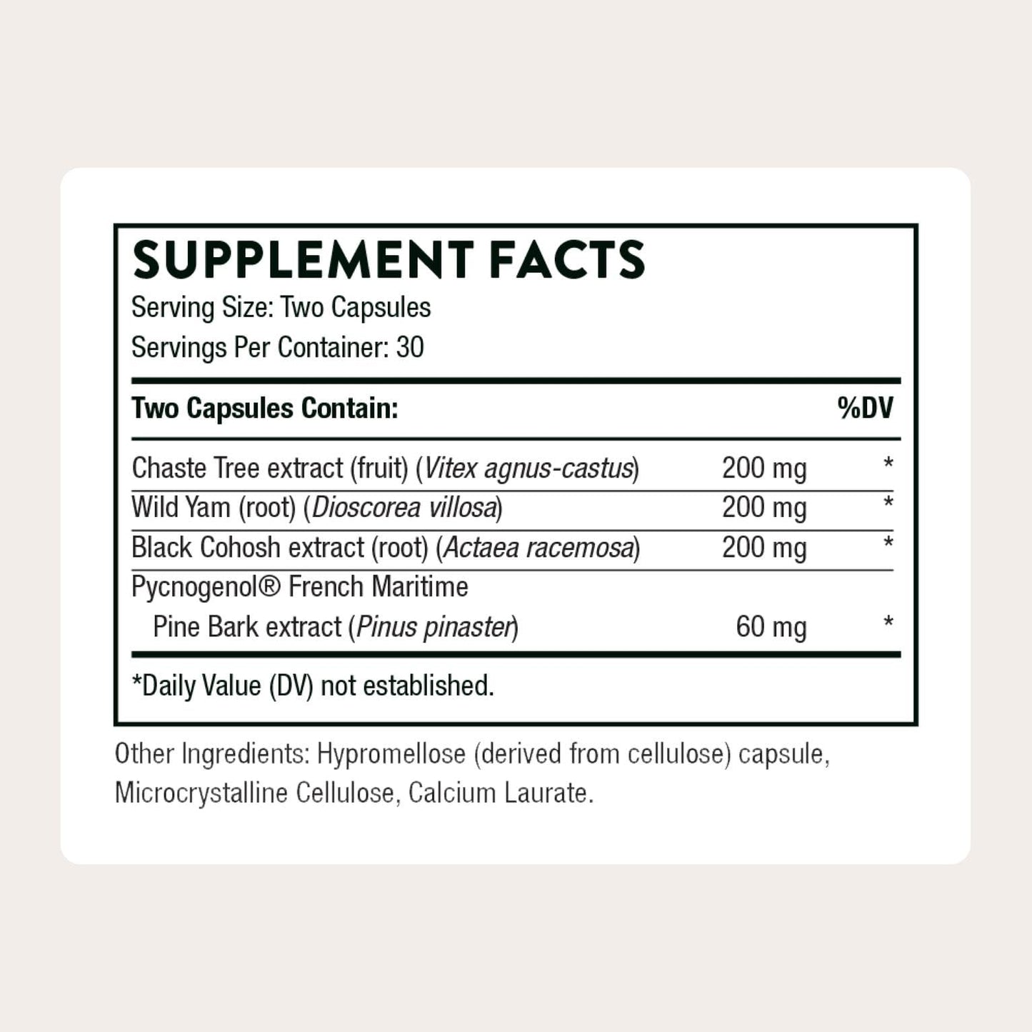 THORNE Meta-Balance – Menopause Support for Women | Gluten, Dairy & Soy-Free | 30 Servings