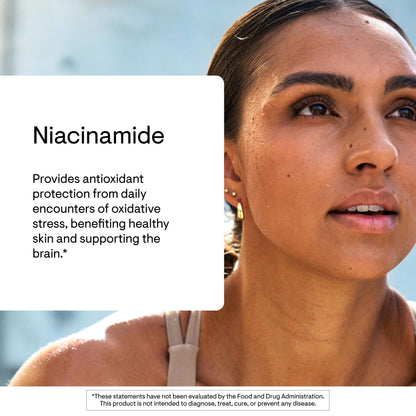 Thorne Niacinamide 500mg Non-Flush Vitamin B3 – Supports Joints, Skin & Sleep | 180 Capsules | Gluten-Free