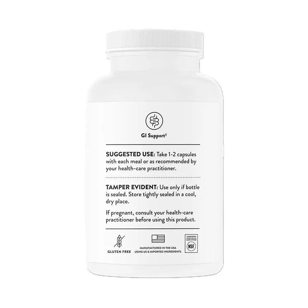 THORNE Pancreatic Enzymes (Dipan-9) – Digestive Support & Nutrient Absorption, 180 Capsules (90 Servings) BritishVita | Premium UK Vitamins & Wellness Supplements
