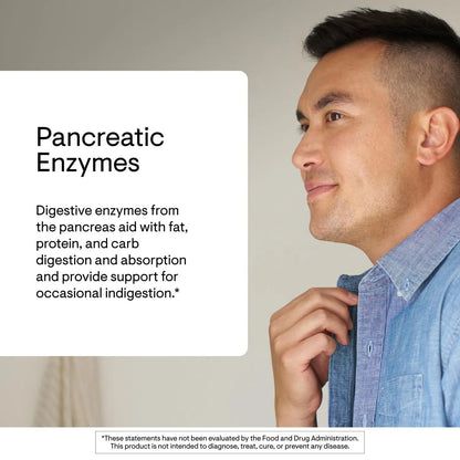 THORNE Pancreatic Enzymes (Dipan-9) – Digestive Support & Nutrient Absorption, 180 Capsules (90 Servings) BritishVita | Premium UK Vitamins & Wellness Supplements