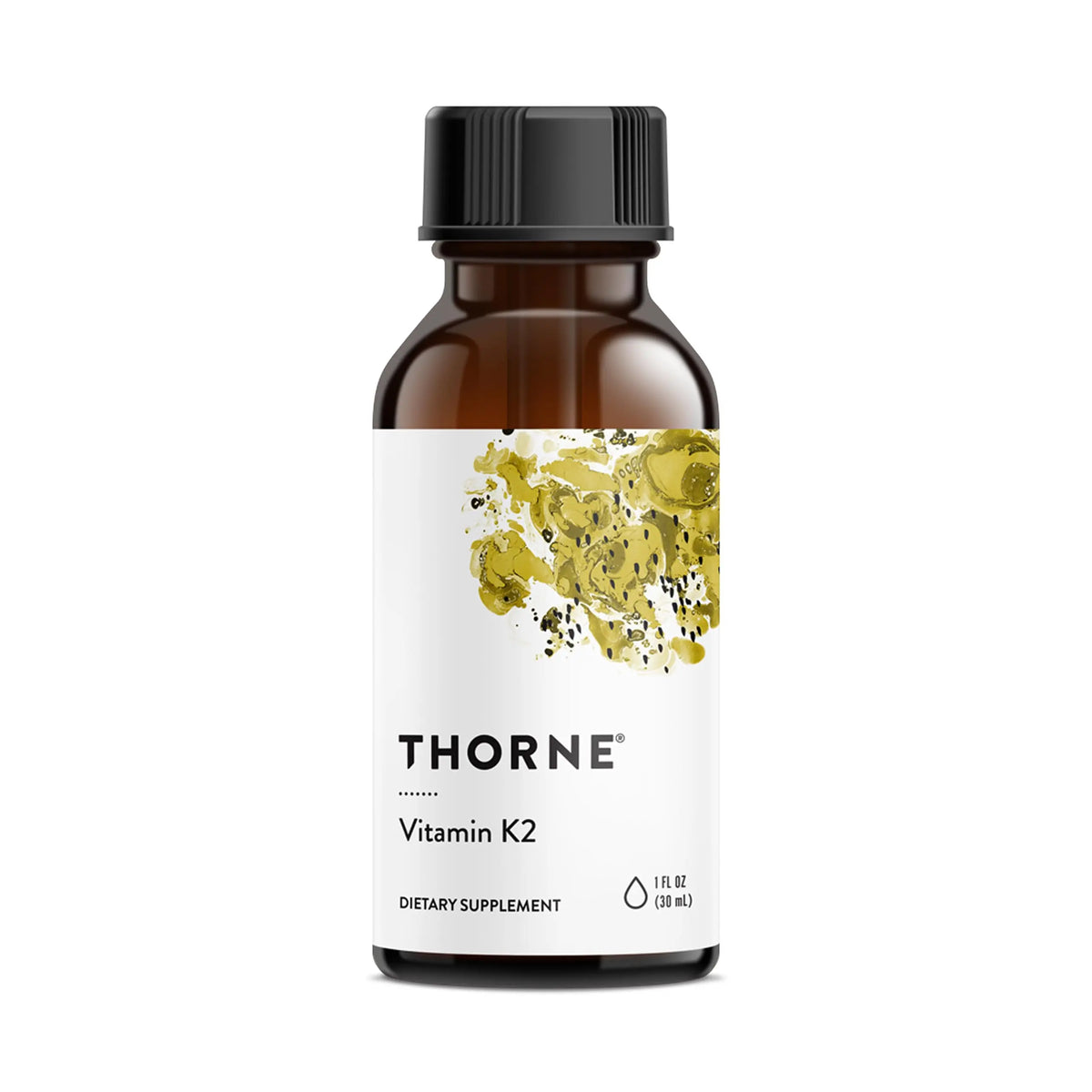 THORNE Vitamin K2 Liquid (1 mg/Drop) – Heart & Bone Support, Gluten/Dairy/Soy Free | 1 Fl Oz BritishVita | Premium UK Vitamins & Wellness Supplements