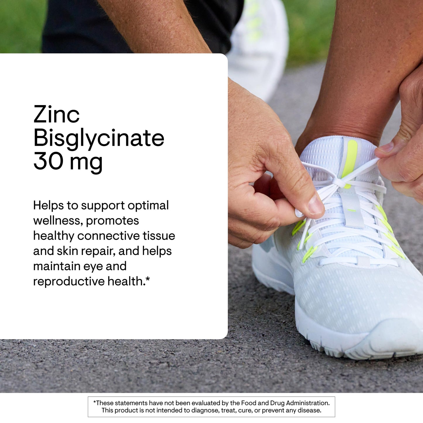THORNE Zinc Bisglycinate 30mg – Skin, Eyes & Immune Support | 60 Servings