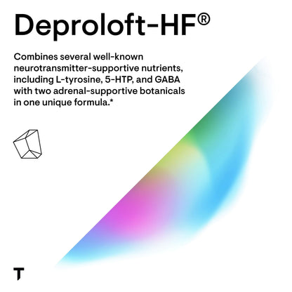 THORNE Emotion Balance Support (Formerly Deproloft-HF) – Botanical Supplement for Positivity & Stress Management | 120 Capsules