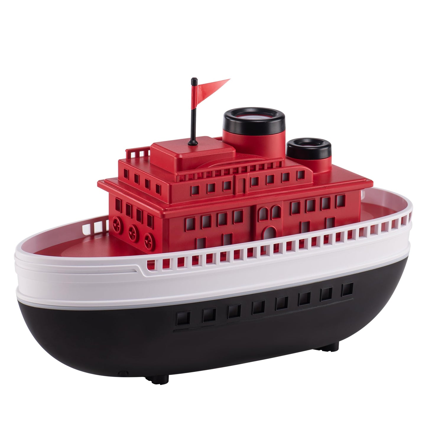 Thoughtalk 300ML Cartoon Ship Diffuser — Ultrasonic Cool Mist, 7-Color LED, Auto Shut-Off