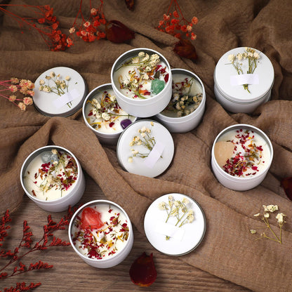 Threlaco 12 Pcs Bridesmaid Gift Scented Candles Set | Soy Wax