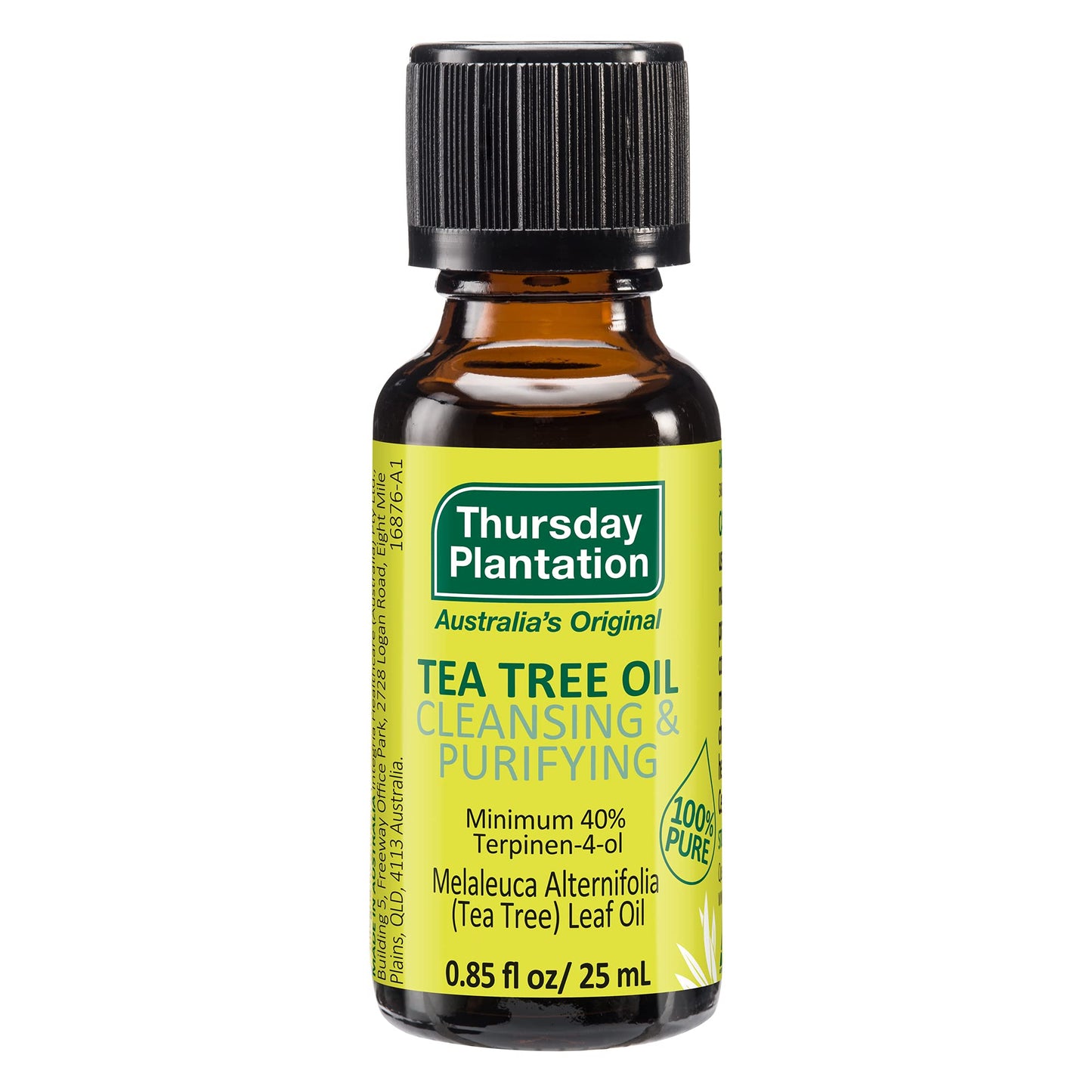 Thursday Plantation Australian Tea Tree Oil – Naturally Sourced, 0.85 fl oz | Cleanse & Purify