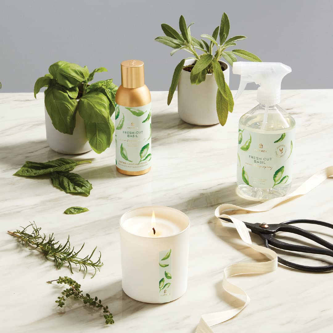 Thymes Fragrance Mist - Fresh-Cut Basil - 3 oz