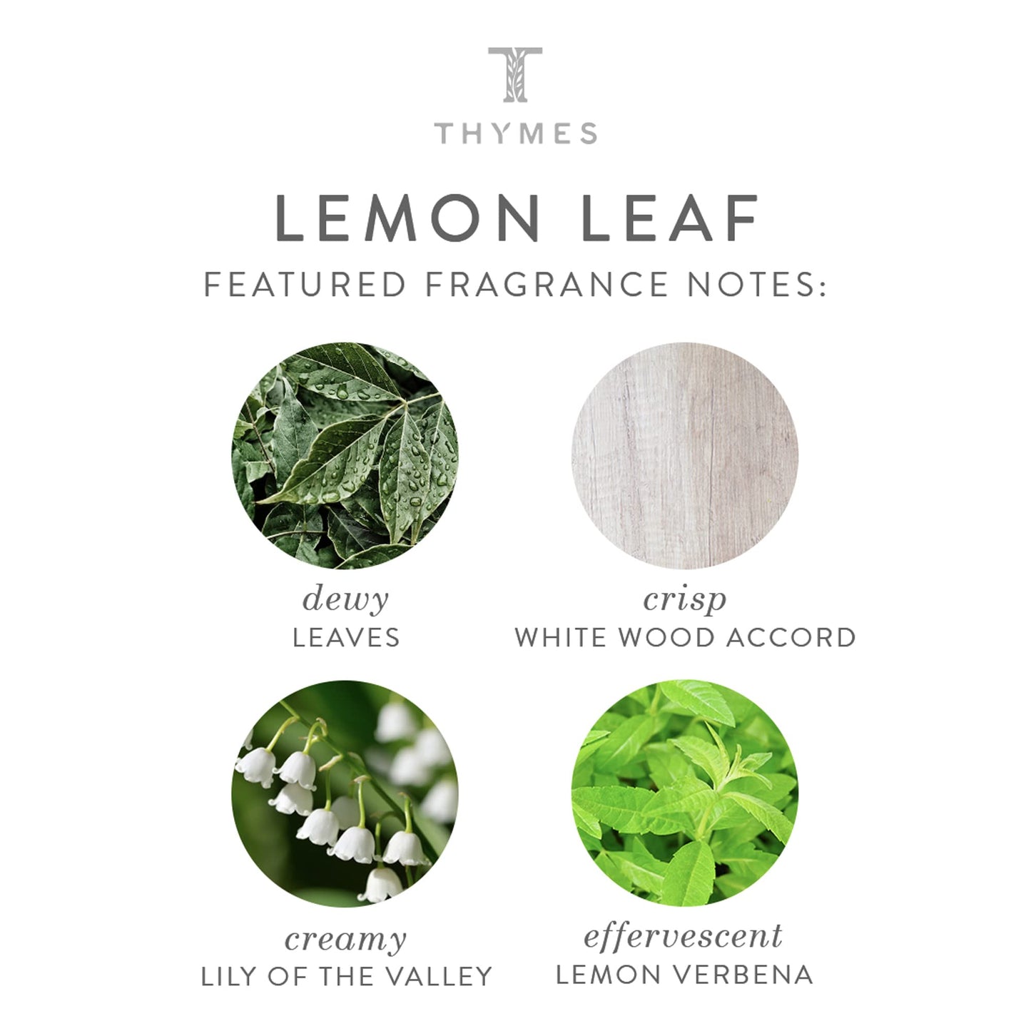 Thymes Fragrance Mist Lemon Leaf - 3 oz | Room Spray