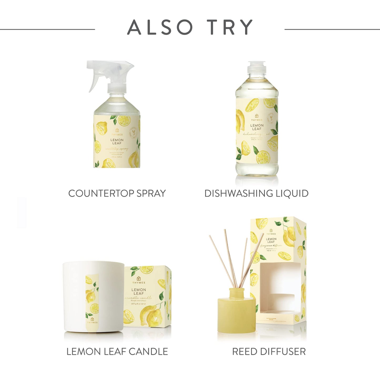 Thymes Fragrance Mist Lemon Leaf - 3 oz | Room Spray