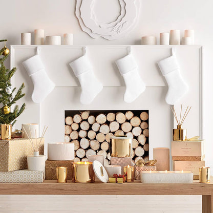 Thymes Frasier Fir Candle – Gilded Collection | Wood Grain Ceramic, 24K Gold Rim, 6 oz Petite