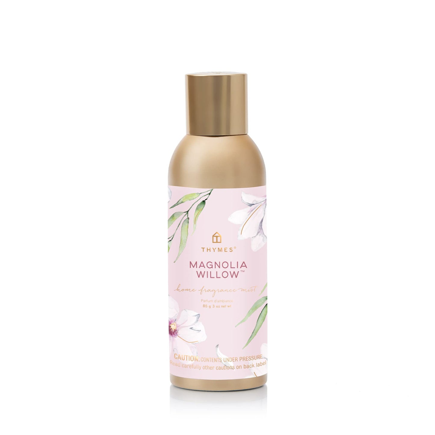 Thymes Magnolia Willow Fragrance Mist – 3.0 Oz | Home Fragrance