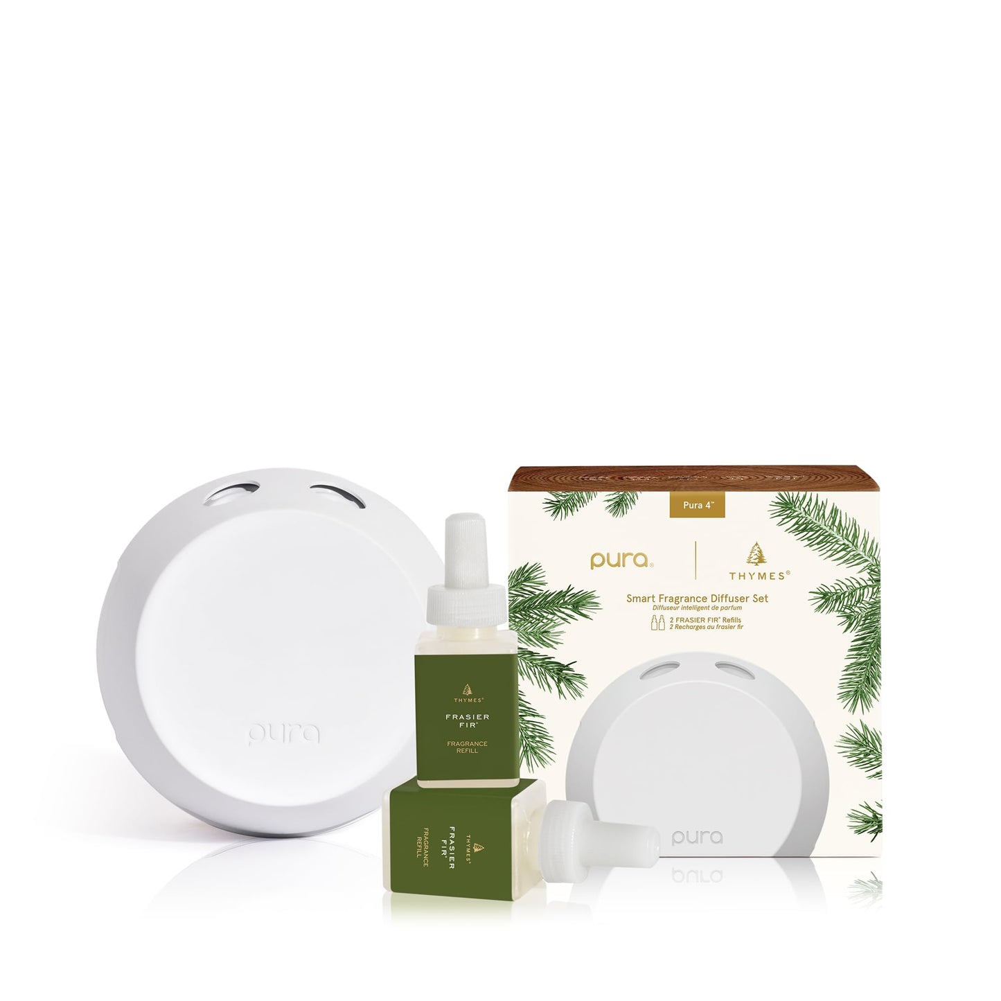 Thymes x Pura 4 Smart Diffuser Kit – Frasier Fir