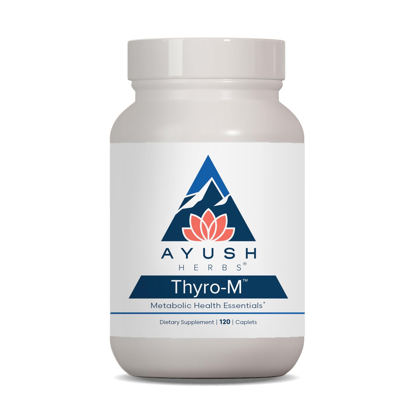 Ayush Herbs Thyro-M: Thyroid Support with L-Tyrosine, Ashwagandha & Kelp (120 Veg Capsules)