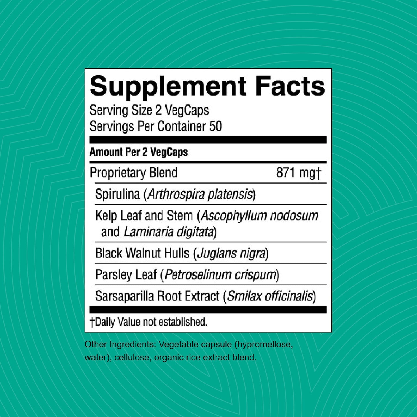 Nature's Sunshine Thyroid Activator 100 Capsules | Herbal Thyroid Support