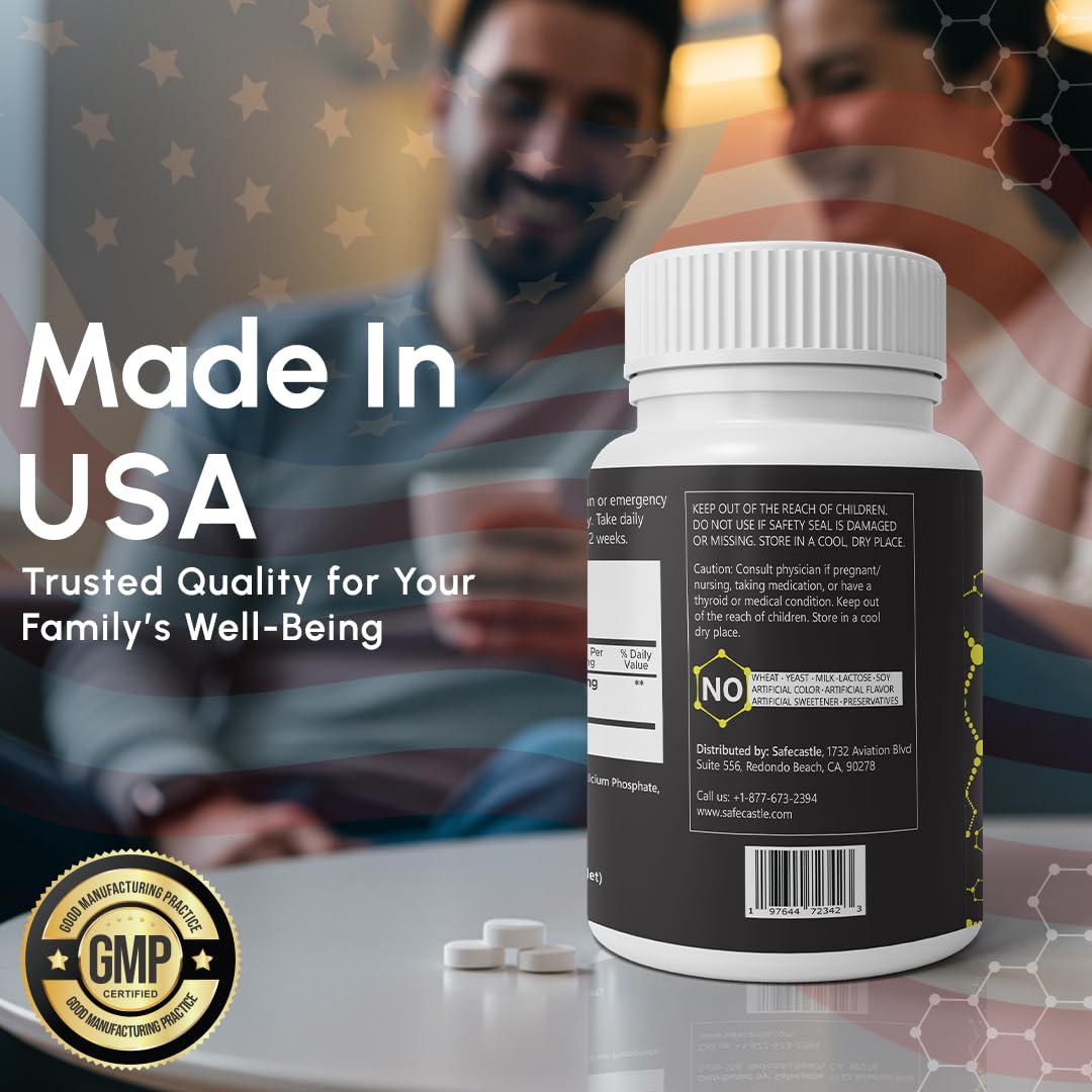 Potassium Iodide 130 mg Tablets – 150 Count | Made in USA